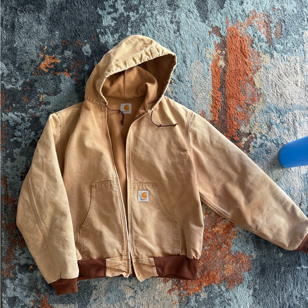 Carhartt Brown Hooded Jacket